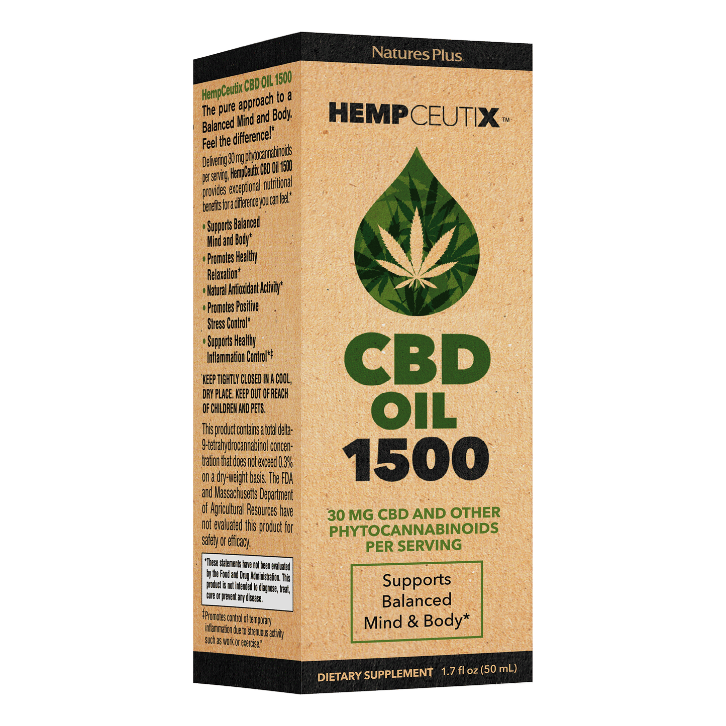HempCeutix™ Pure 1500 Hemp Oil