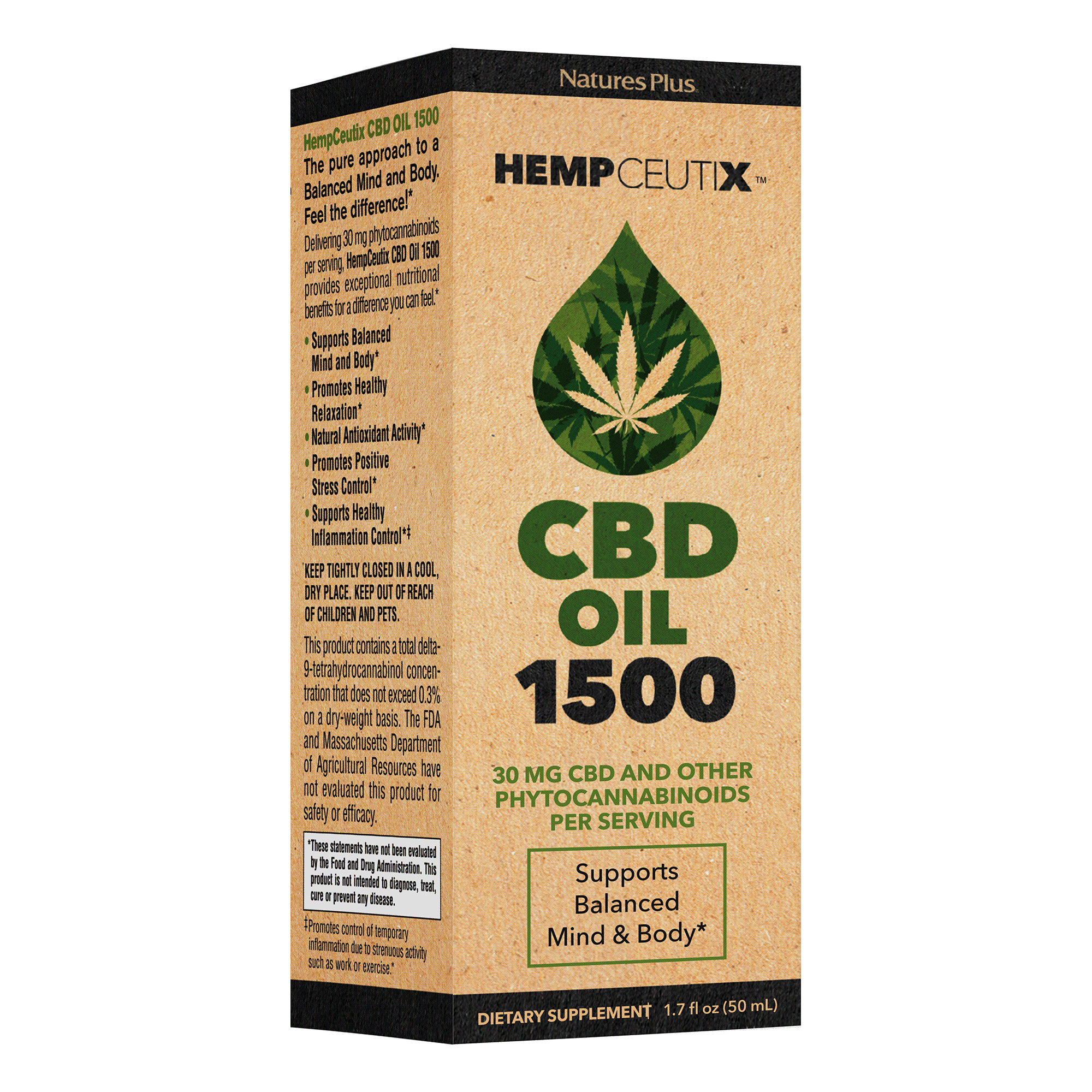 HempCeutix™ Pure 1500 Hemp Oil