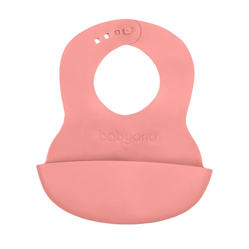 Soft bib with adjustable lock