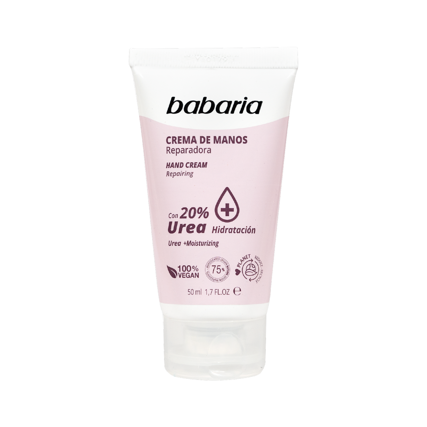 Crema Para Manos Reparadora Con 20% De Área BABARIA 50 Ml