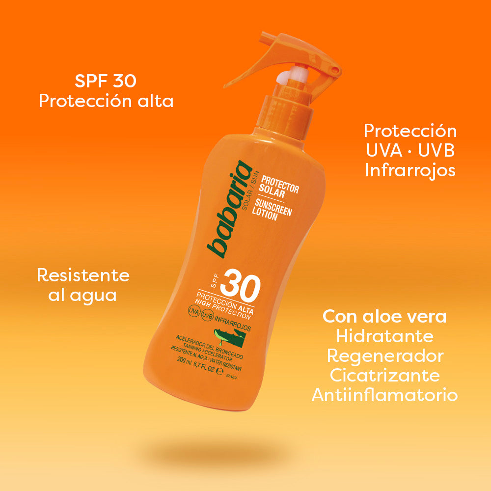 Spray Solar Aloe SPF30 X 200 ML