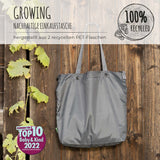 Growing pram / pushchair shopping bag