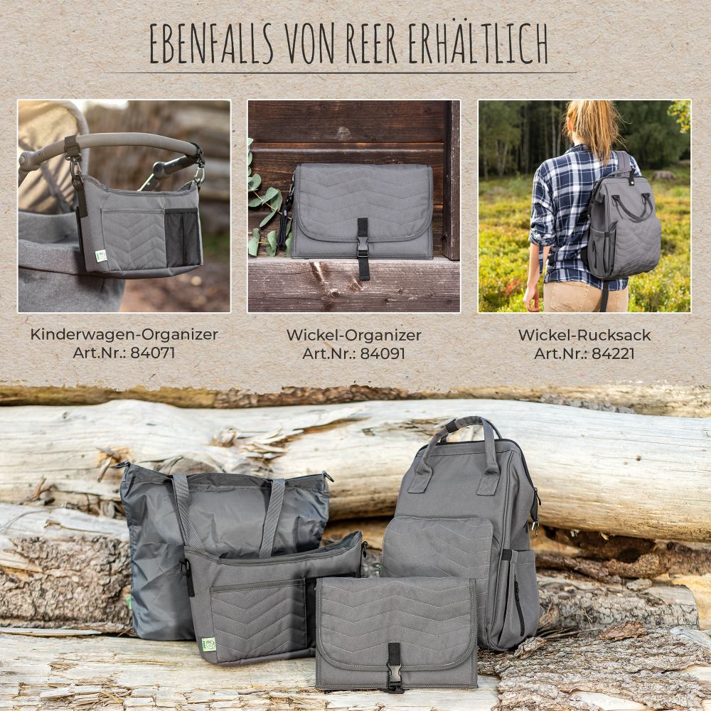 Growing pram / pushchair shopping bag