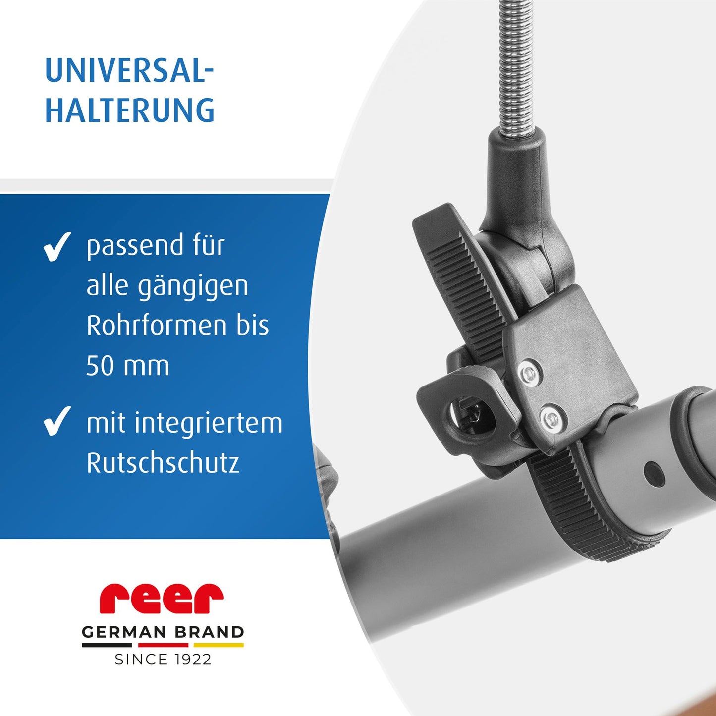 ShineSafe Sonnenschirm, schwarz