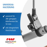 ShineSafe Sonnenschirm, schwarz