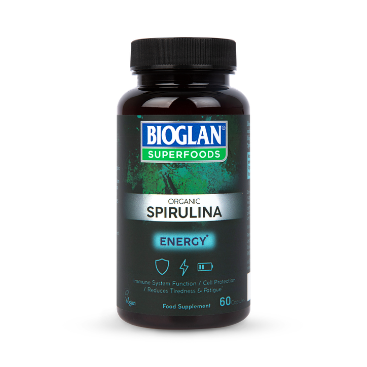 Bioglan Superfoods Organic Spirulina 60 Capsules