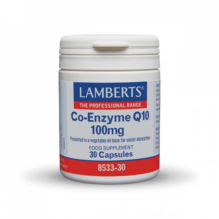 Lamberts Co-Enzyme Q10 100mg 30 Caps Συνένζυμο Q10