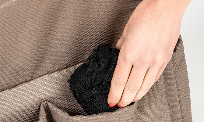 BiteSafe mosquito net for stroller, black