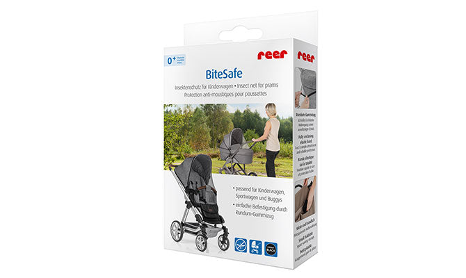 BiteSafe mosquito net for stroller, black