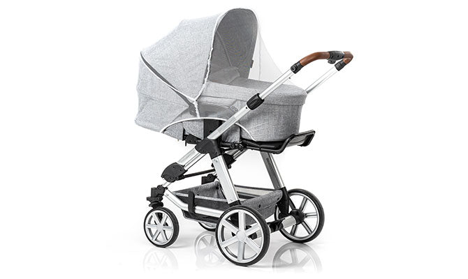 BiteSafe mosquito net for stroller, white