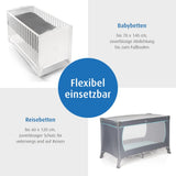 BiteSafe mosquito net for baby and travel cod bed, white