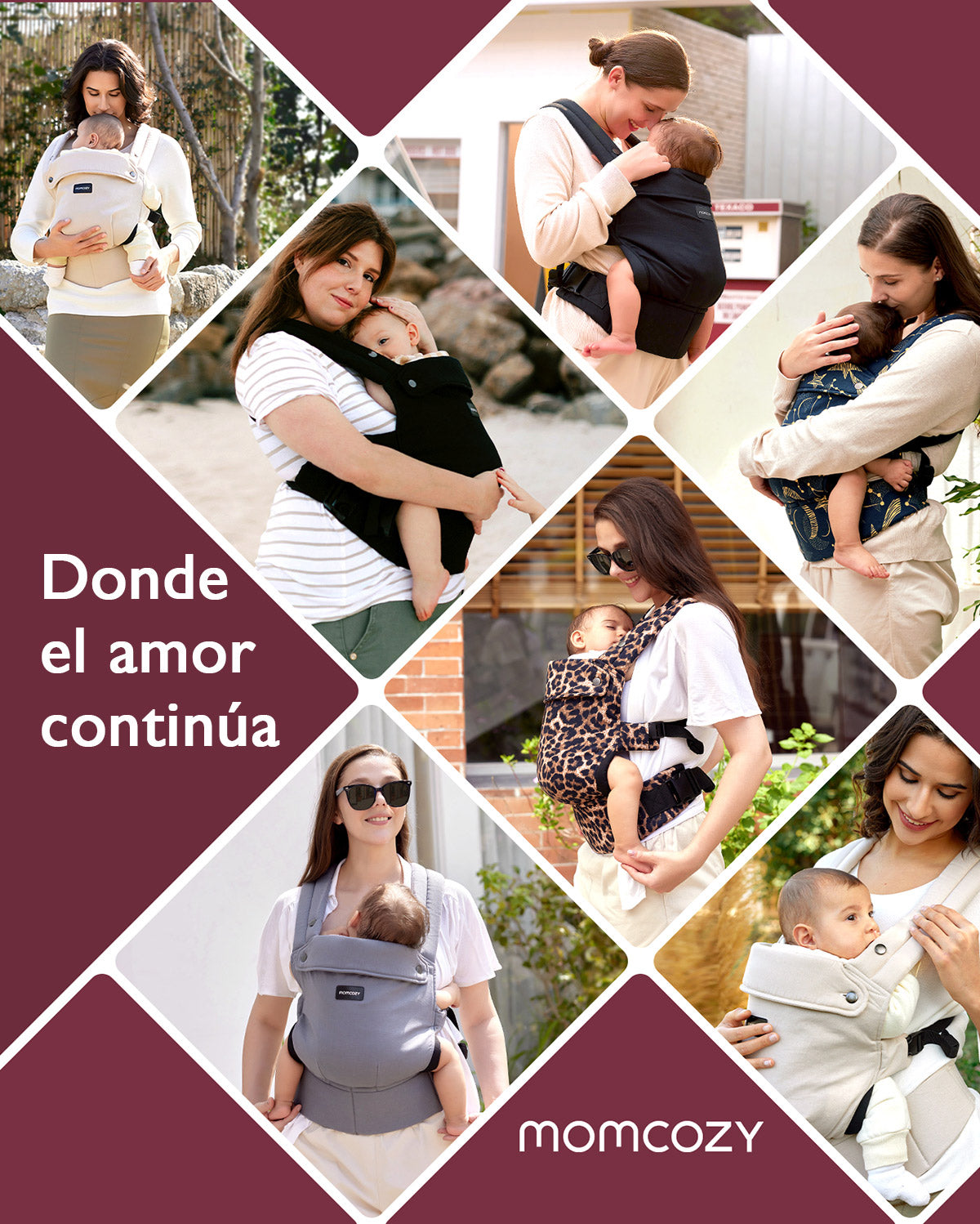 Momcozy PureHug Air Mesh Baby Carrier