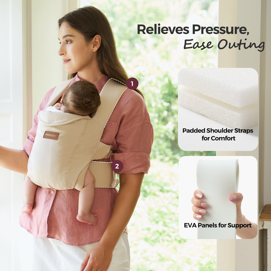 Momcozy WeeSnug Newborn Carrier (0-12M)