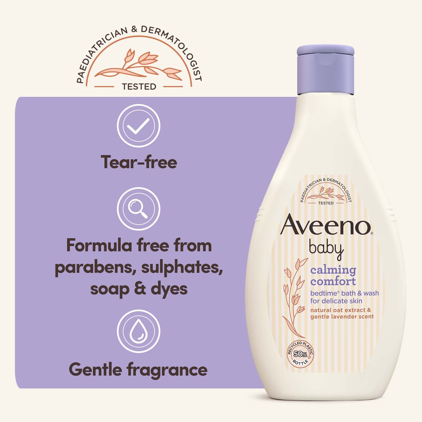 AVEENO® Baby Calming Comfort Bedtime Bath & Wash
