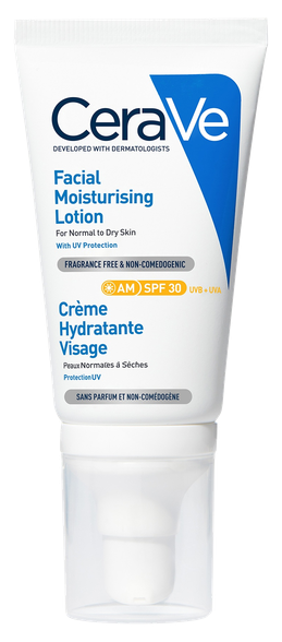 CERAVE Moisturising SPF 30 face cream, 52 ml