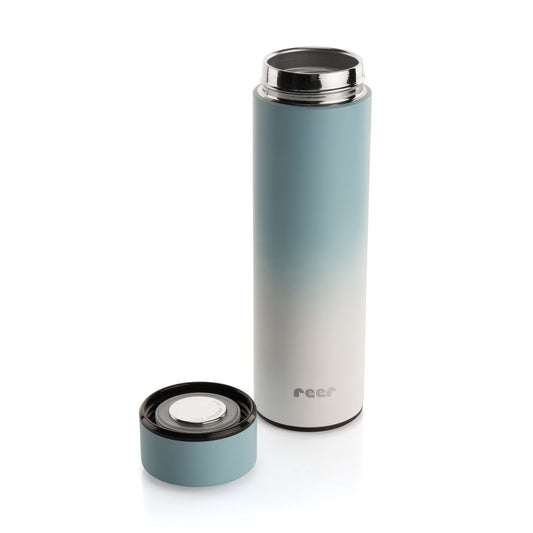 ColourDesign stainless steel vacuum bottle, 450 ml, blue