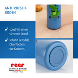 Kids drinking bottle with straw, 350ml, blue