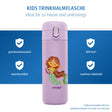 Kids drinking bottle with straw, 350ml, purple