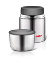 Stainless steel thermal food container with cup