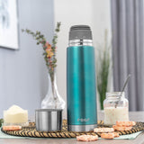ColourCup stainless steel vacuum bottle, 500 ml, pacific blue