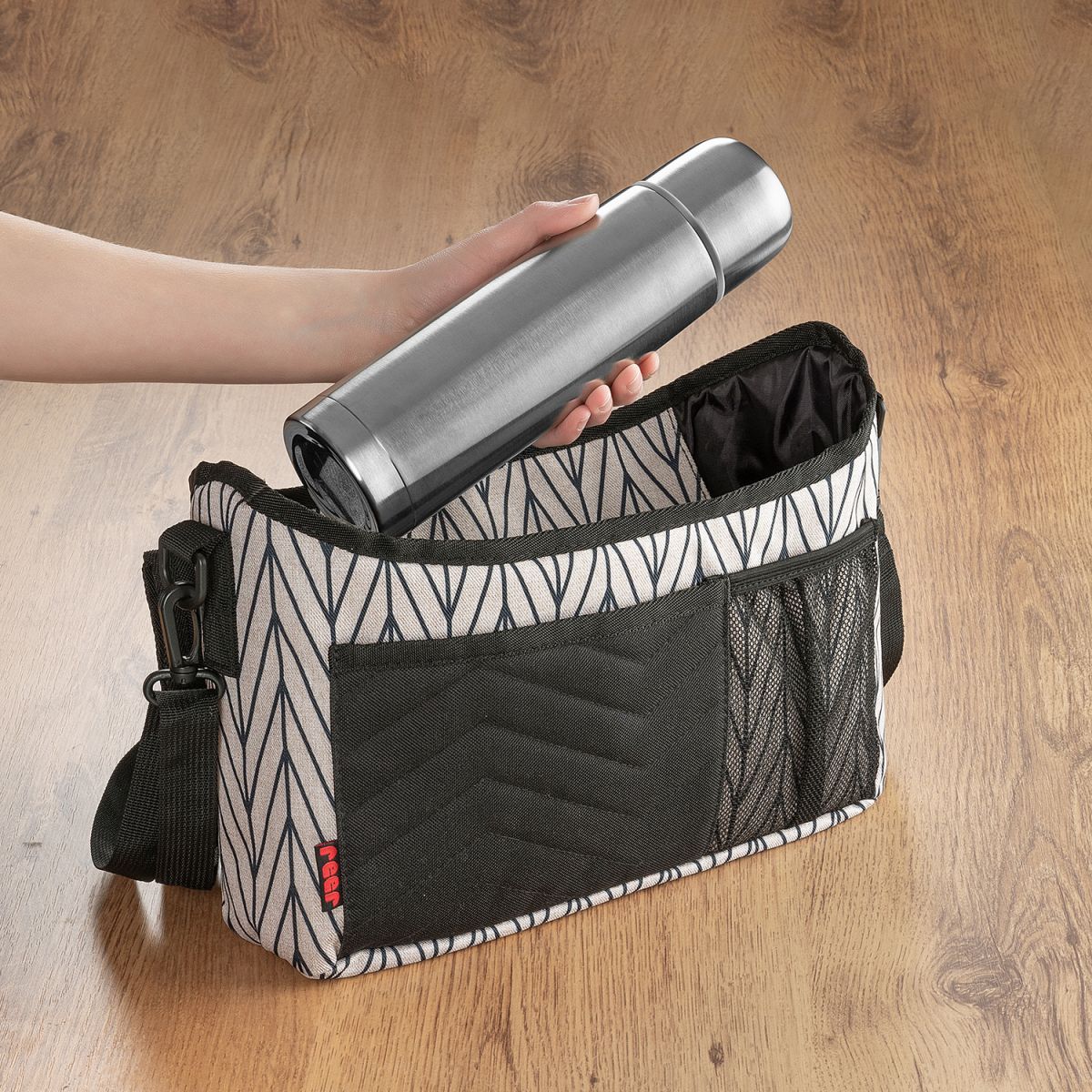 Pure stainless steel vacuum bottle V2, 750 ml