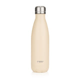 Colour stainless steel insulated bottle 500ml, beige
