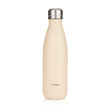 Colour stainless steel insulated bottle 500ml, beige