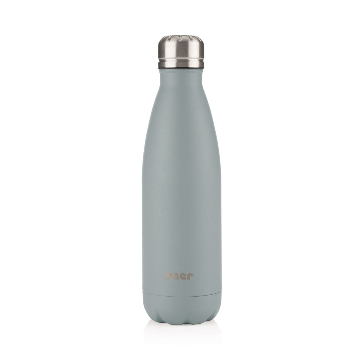 Colour stainless steel insulated bottle 500ml, grey