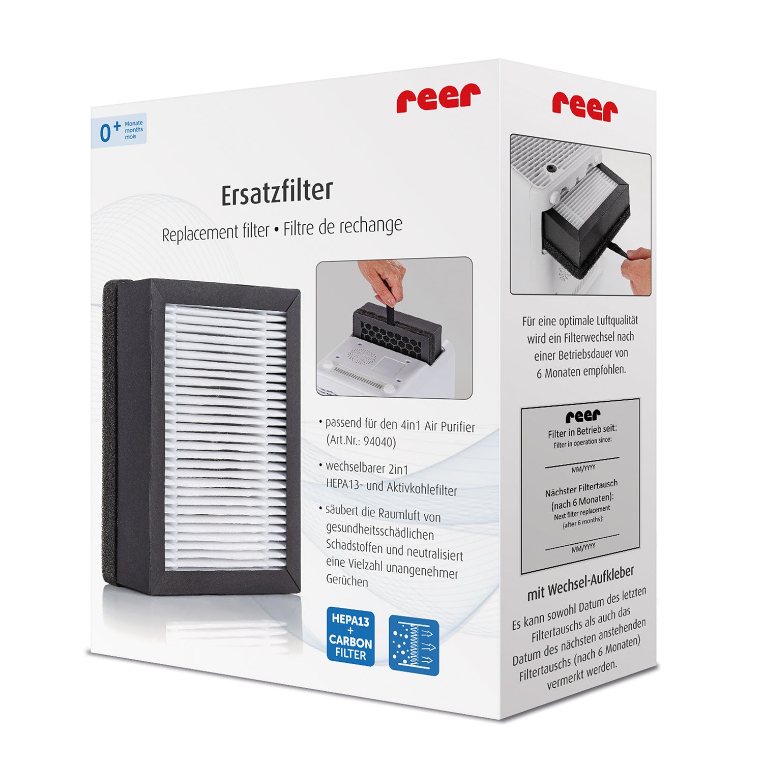 Replacement filter 4in1 Air Purifier