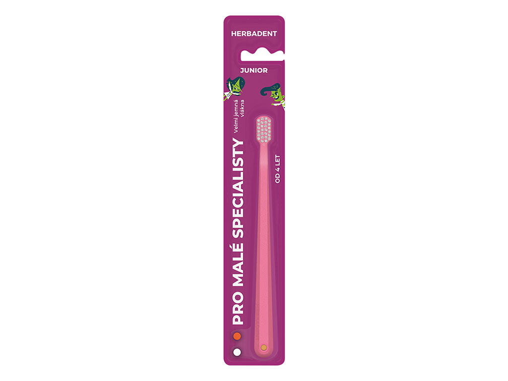 HERBADENT JUNIOR Toothbrush with Extra-Soft Bristles