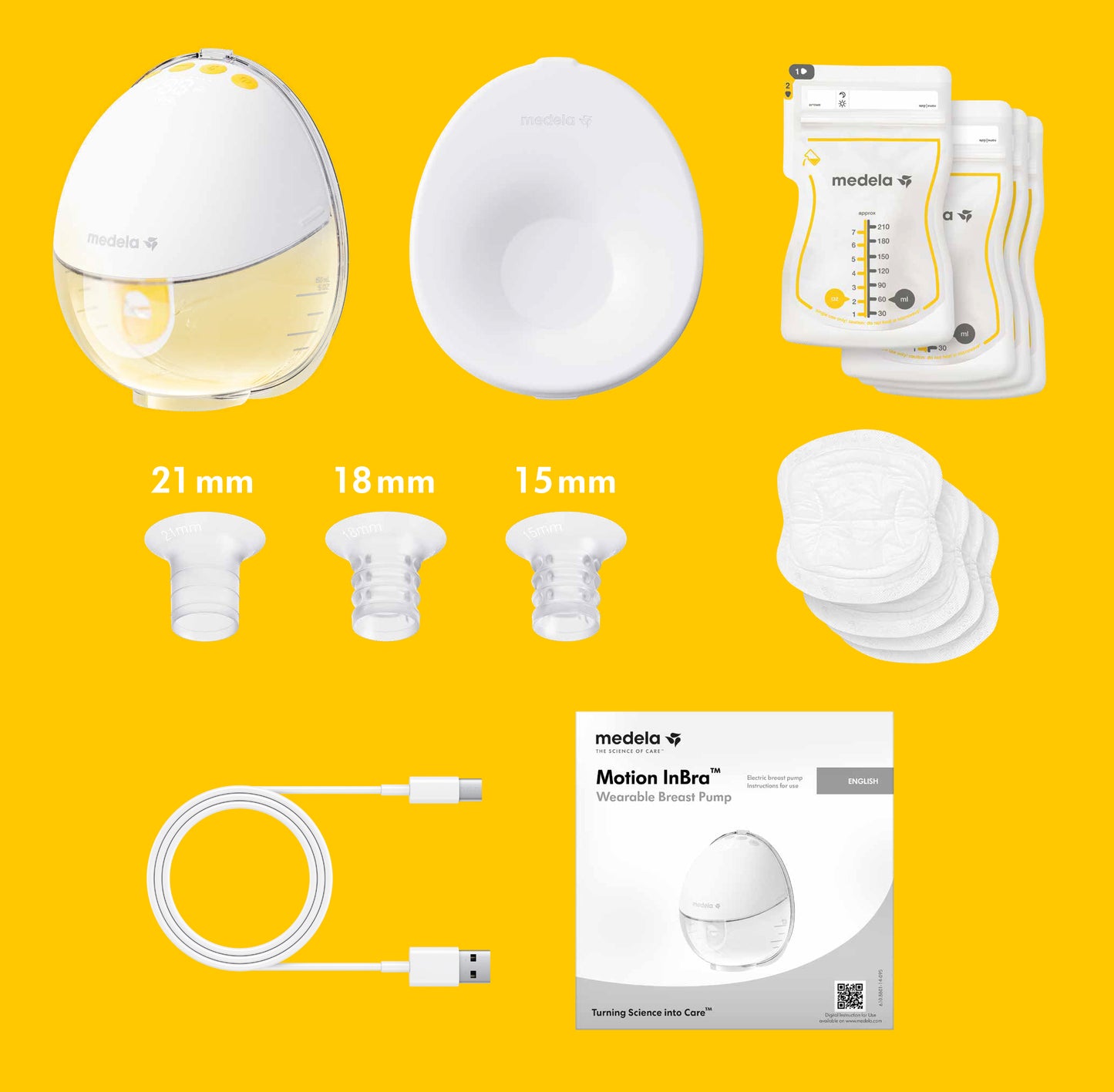 Medela Motion InBra™ Single Electric Wearable Breast Pump