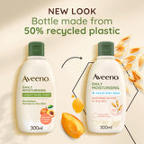 AVEENO® DAILY MOISTURISING YOGURT BODY WASH, APRICOT & HONEY SCENT
