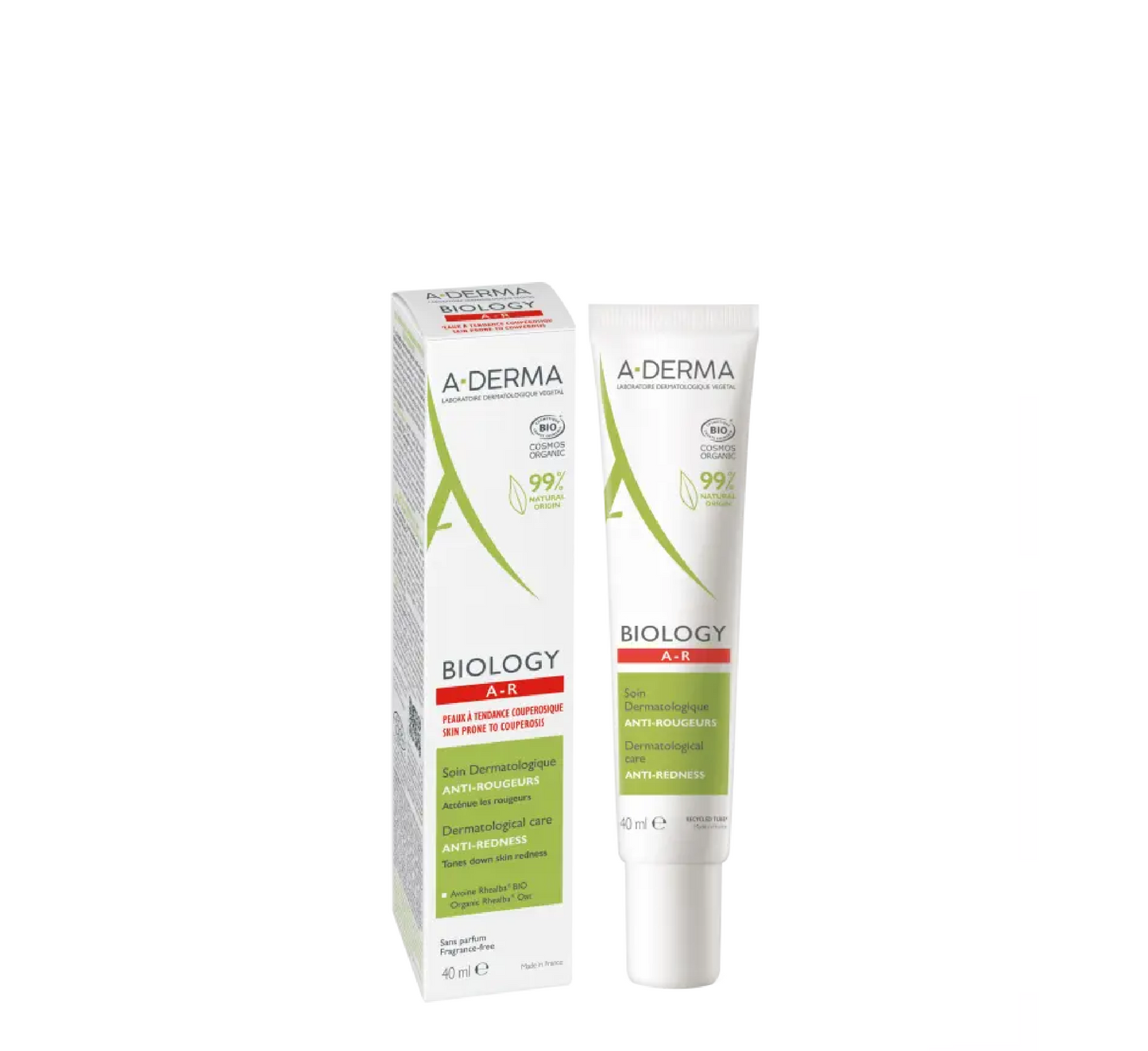 A-Derma BIOLOGY AR (anti-redness) Dermatological Treatment *40ml