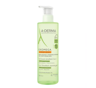 Xhel Pastrues Zbutës 2në1 A-Derma EXOMEGA CONTROL *500ml