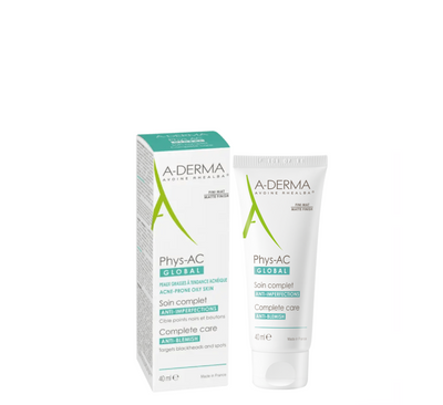 Kujdes i plotë global A-Derma Phys-AC *40ml