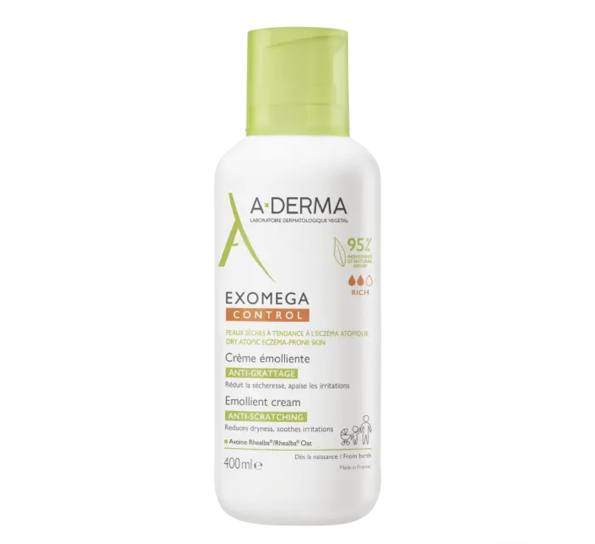 A-Derma EXOMEGA CONTROL Anti-itch Emollient Cream