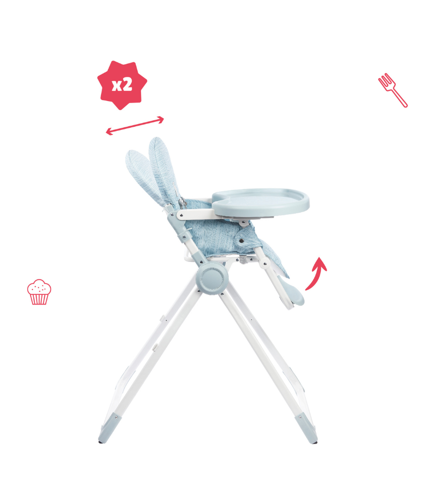 Badabulle Ultra-compact Baby High Chair