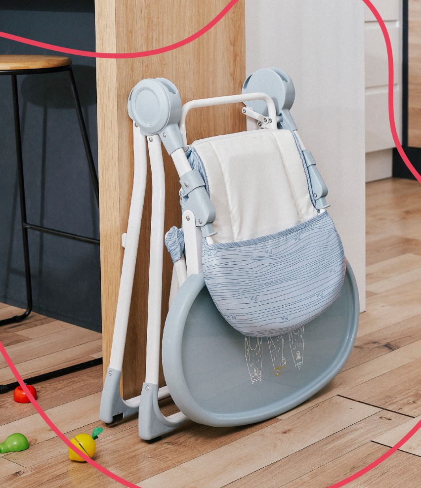 Badabulle Ultra-compact Baby High Chair