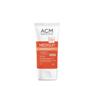 ACM Medisun Spf 50+ Light Tinted Mineral Cream *40ml