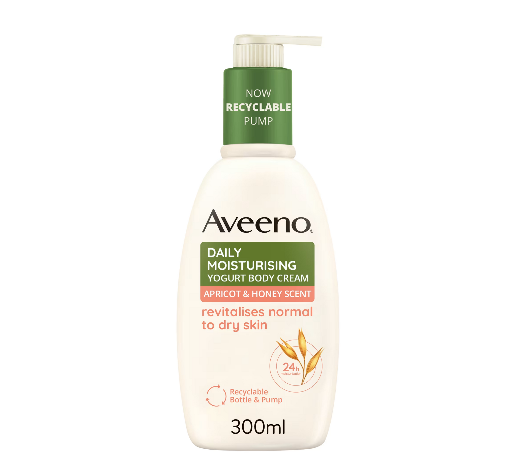AVEENO® DAILY MOISTURISING YOGURT BODY CREAM APRICOT & HONEY SCENT 300 ML