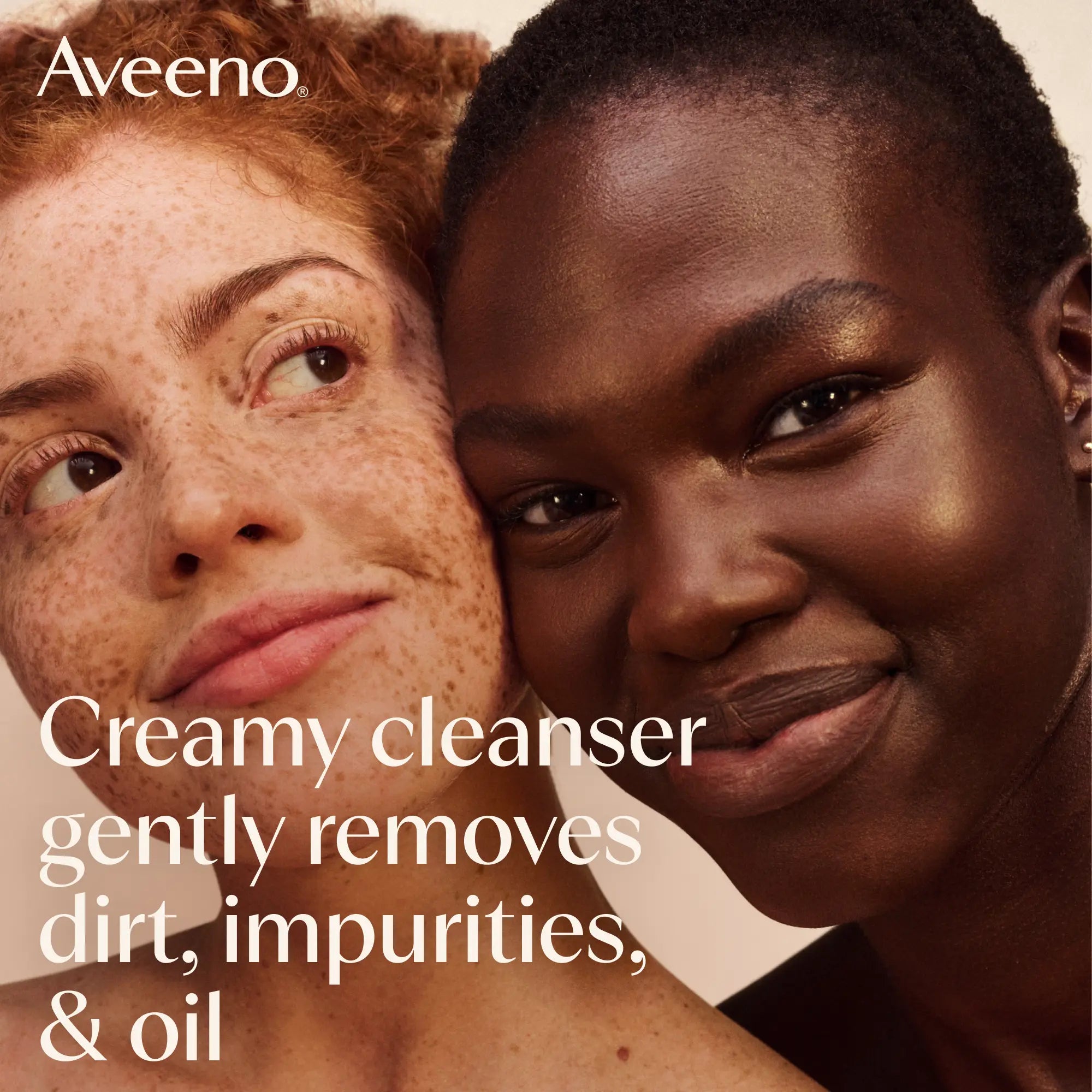 AVEENO® FACE CALM + RESTORE® NOURISHING OAT CLEANSER