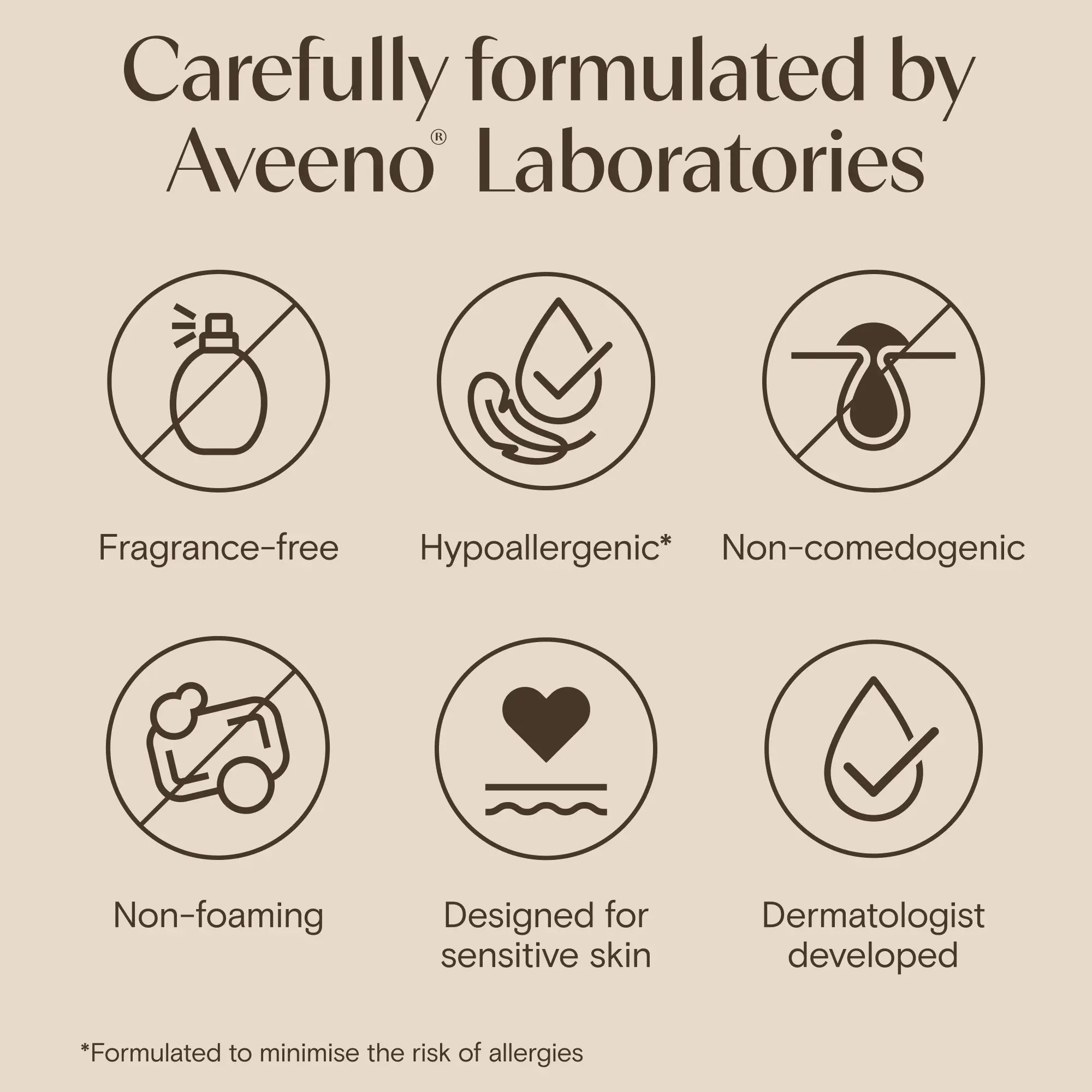 AVEENO® FACE CALM + RESTORE® NOURISHING OAT CLEANSER
