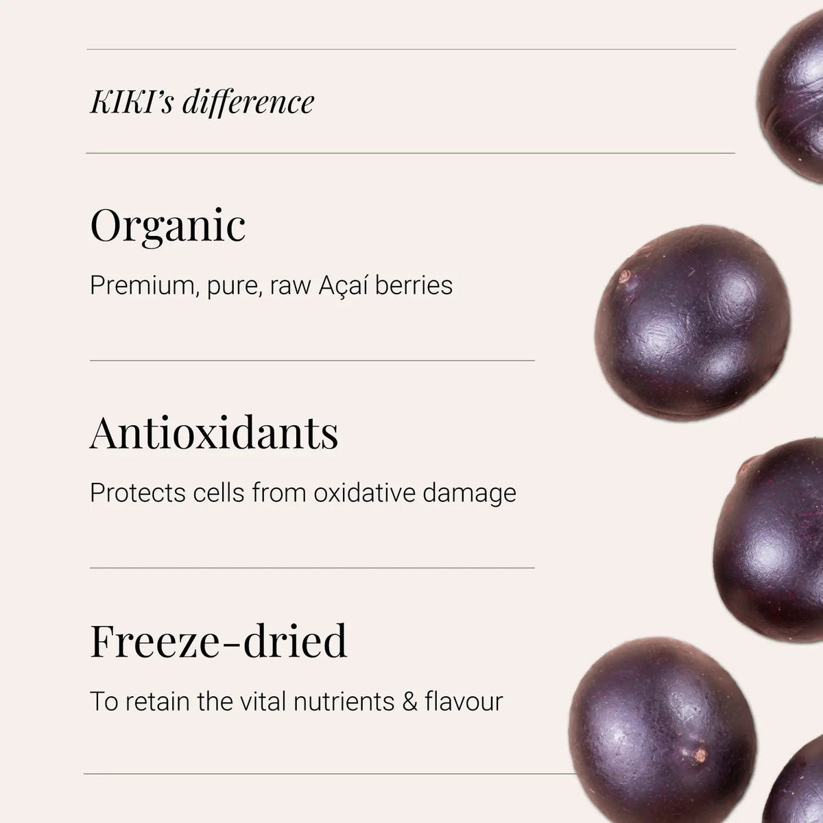 Acai Powder, Organic - 50g