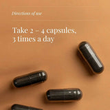 Activated Charcoal Capsules - 50 Vegicaps