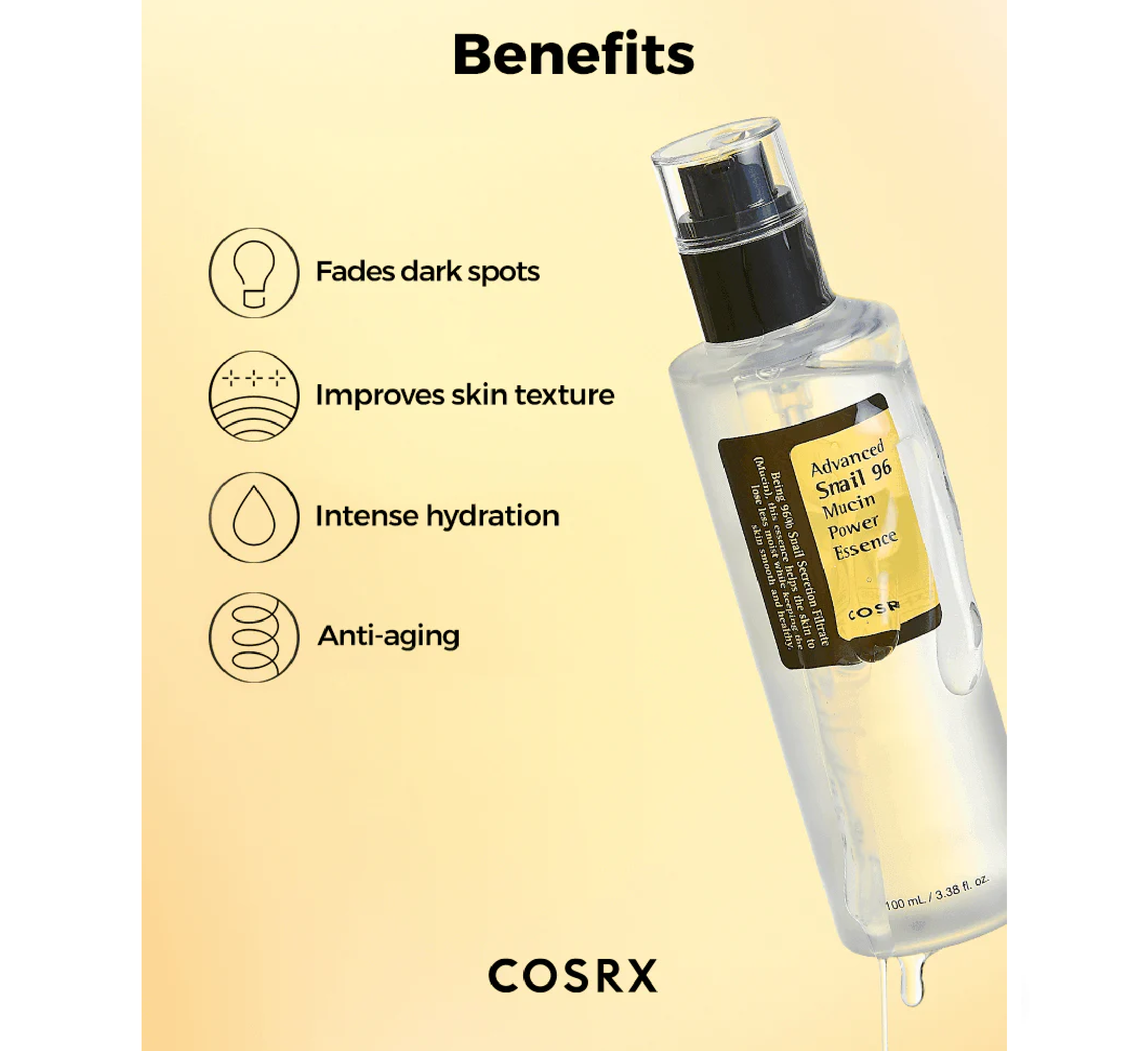 Cosrx Advanced Snail 96 Mucin Power Essence *100ml