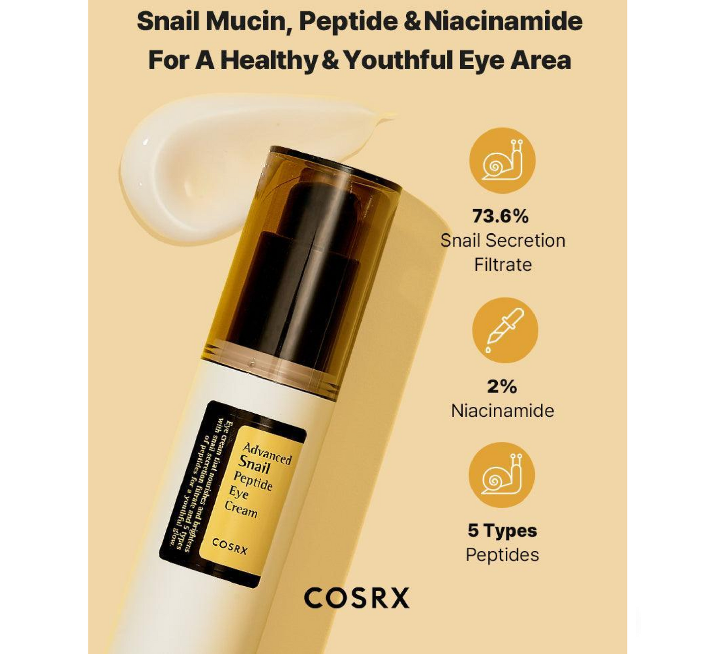 Cosrx Advanced Snail Peptide Eye Cream *25ml