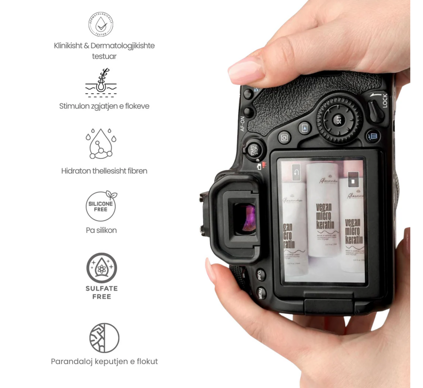 Alexandra Organic Vegan Micro Keratin Leave-in Anti-Frizz Cream *150ml