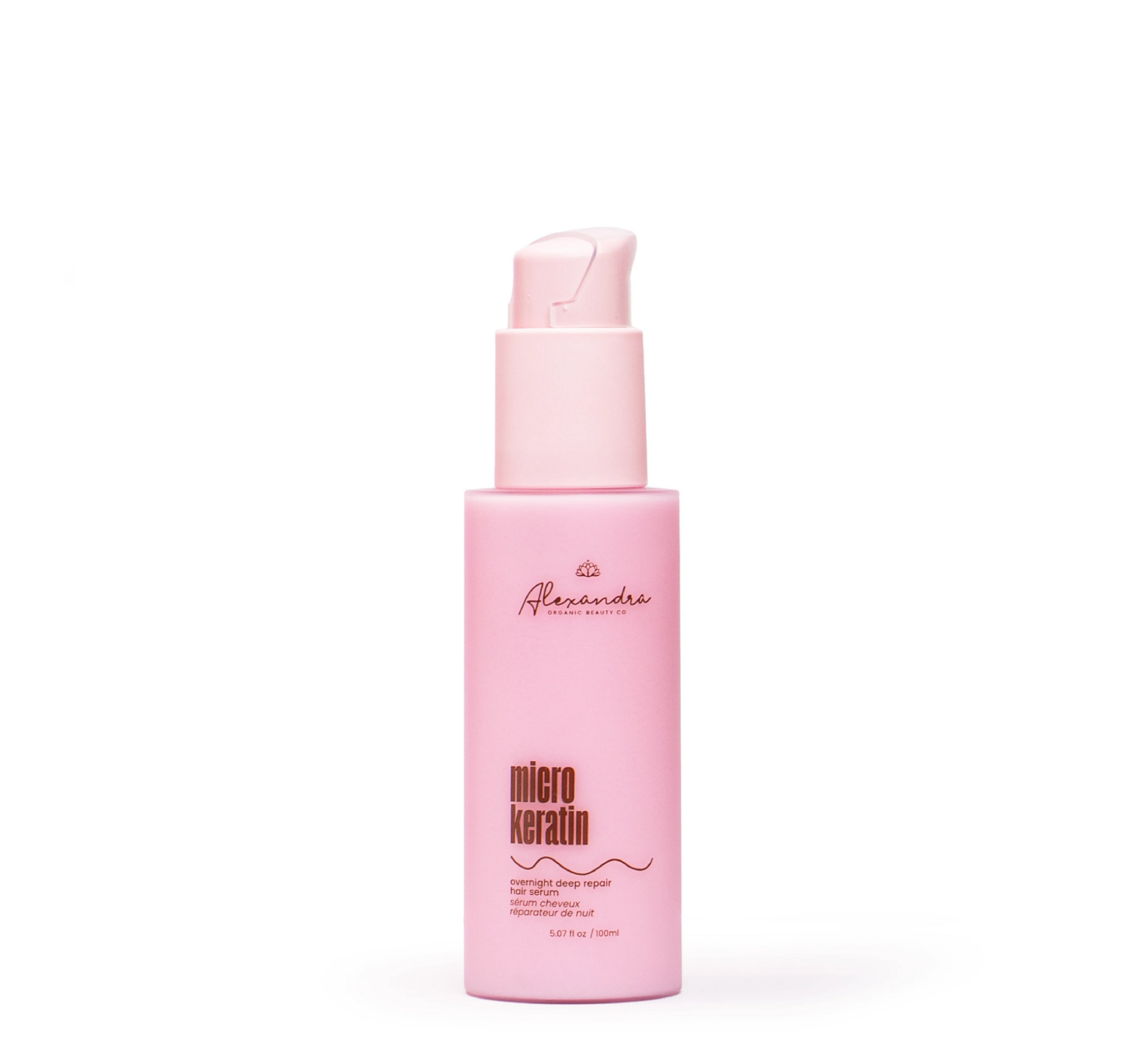 Alexandra Organic Vegan Micro Keratin Nighttime Hair Therapy Serum *100ml