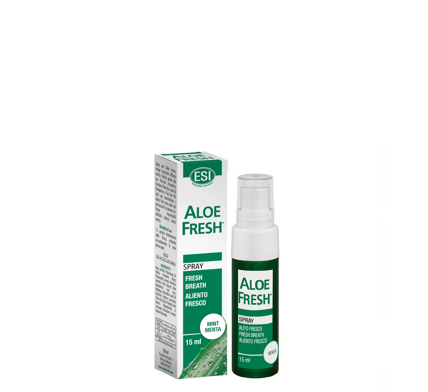 ESI Aloe Fresh Breath Spray Mentë *15ml 