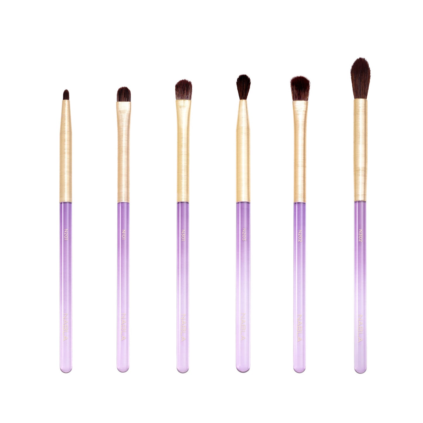 Amethyst Detail Eye Brush Set